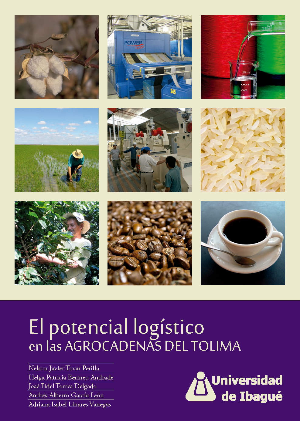 Cover of El potencial logístico en las agrocadenas del Tolima